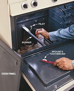 frigidaire pilot light location